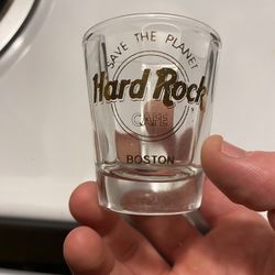 Hard Rock Clear Shot-Glass