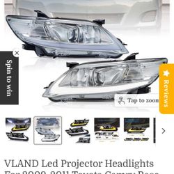 Vland Led Projector Headlights 