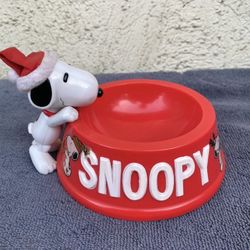 Christmas Snoopy Candy Bowl..