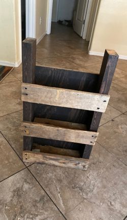 Rustic spice rack
