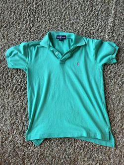 Polo Ralph Lauren Polo Shirt, Size Small, Teal, 100% Cotton