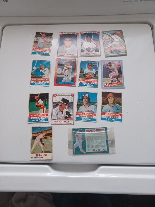 Baseball cards