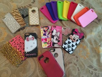 Fairly used iPhone 5 cases