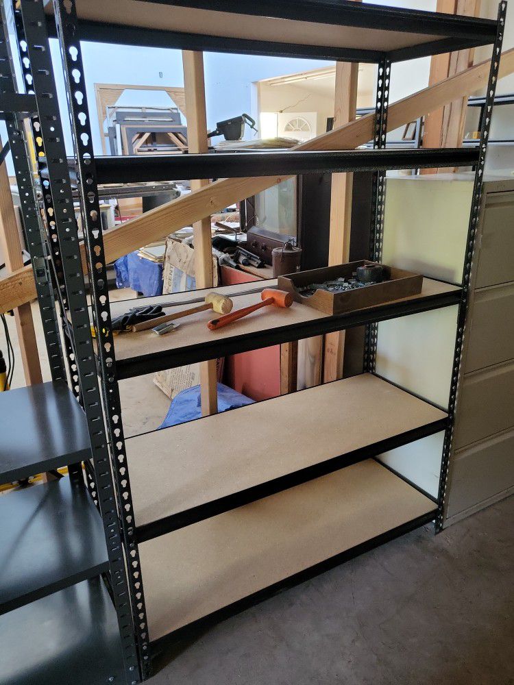 Shelves/ file cabinets.
