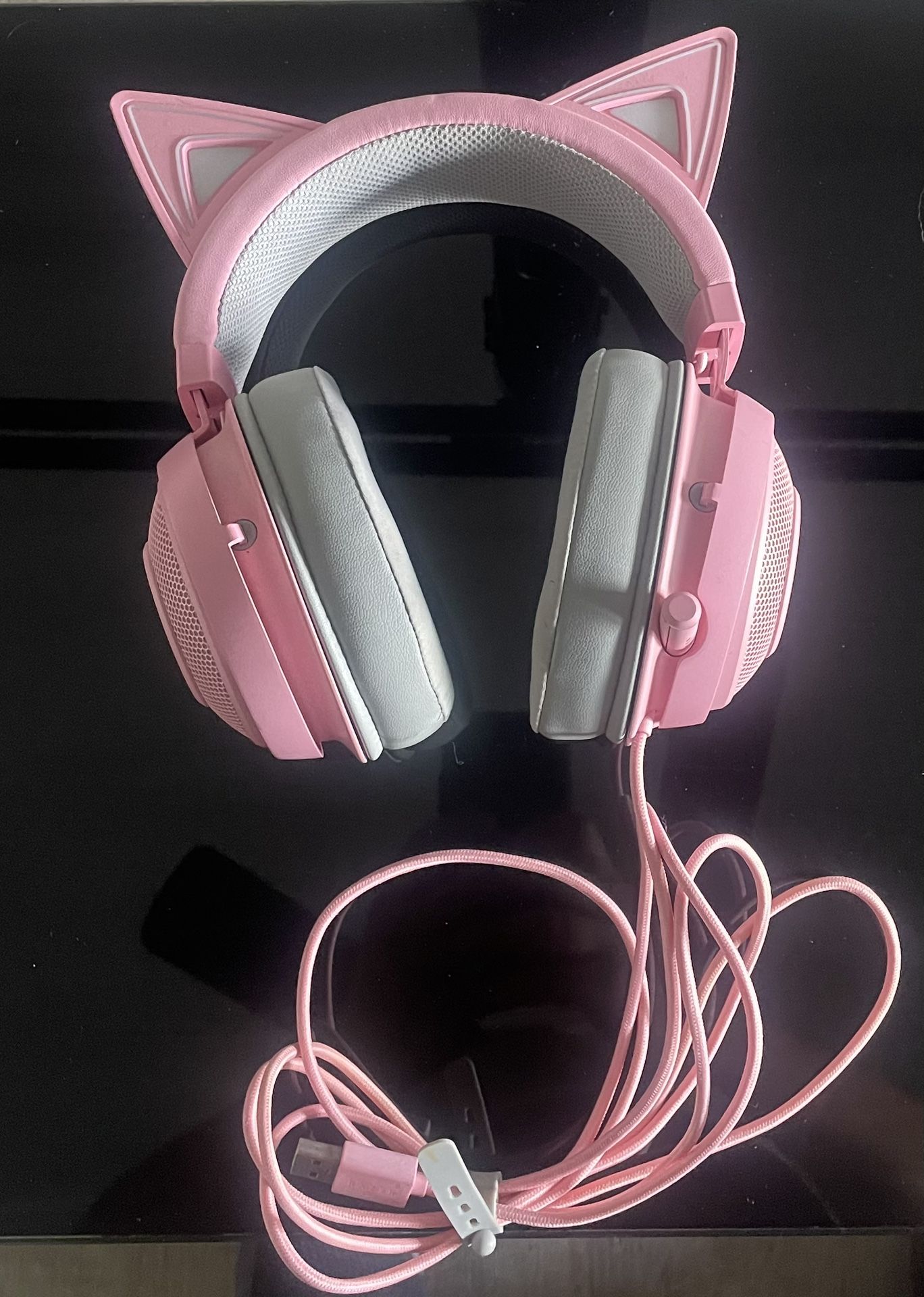 Pink Razer Kraken Kitty RGB USB