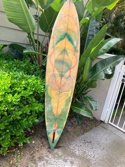 Old classic surfboard