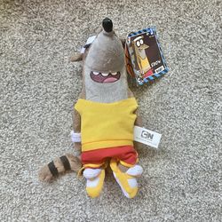 Cartoon Network Regular Show Rigby Racoon plush