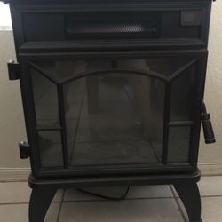 Electric Fireplace With Remote 