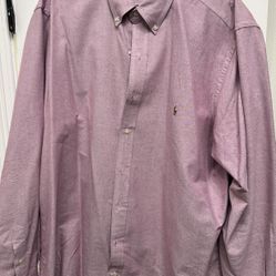 (4) Mens Dry Cleaned Dress Shirts 2XLT