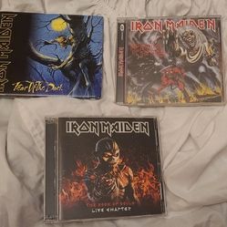 Iron Maiden CD lot bundles