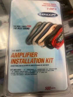 8 gauge amplifier Installation Kit