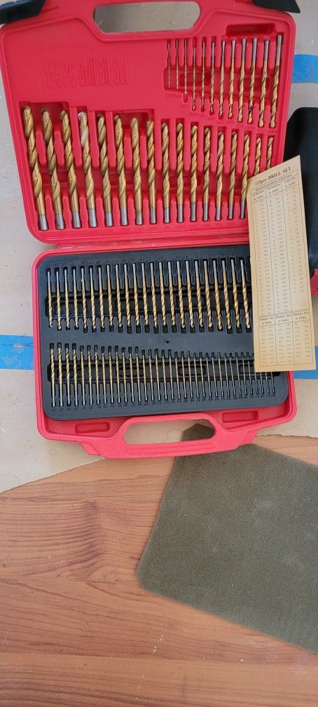 115 Percise Drill Bits Nee