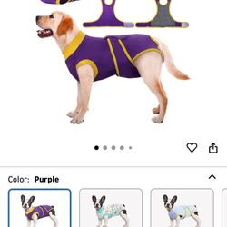 dog surgery suit or use for hit spots 
