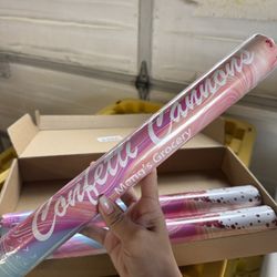 Confetti cannon rose petals