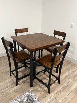 Table and chairs