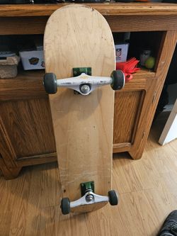 Blank Skate Deck With Royale Trucks