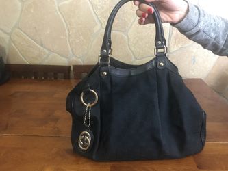Black Medium Gucci sukey tote