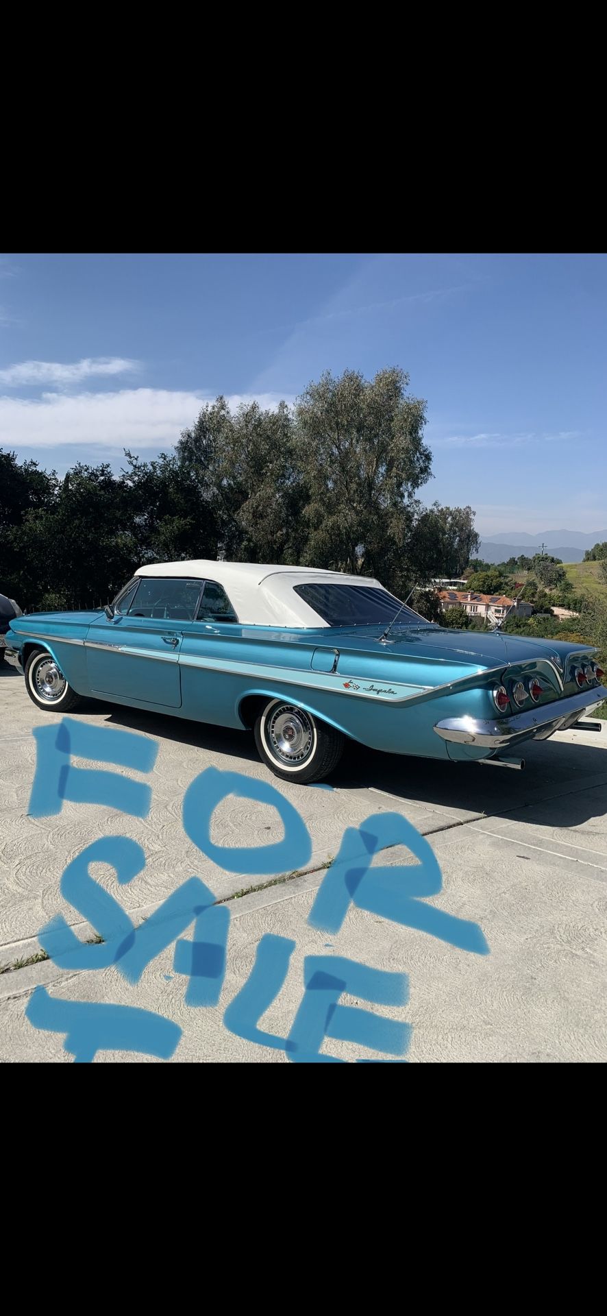 61 Chevy Impala Convertable