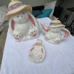 Treasure Craft Bunny Set