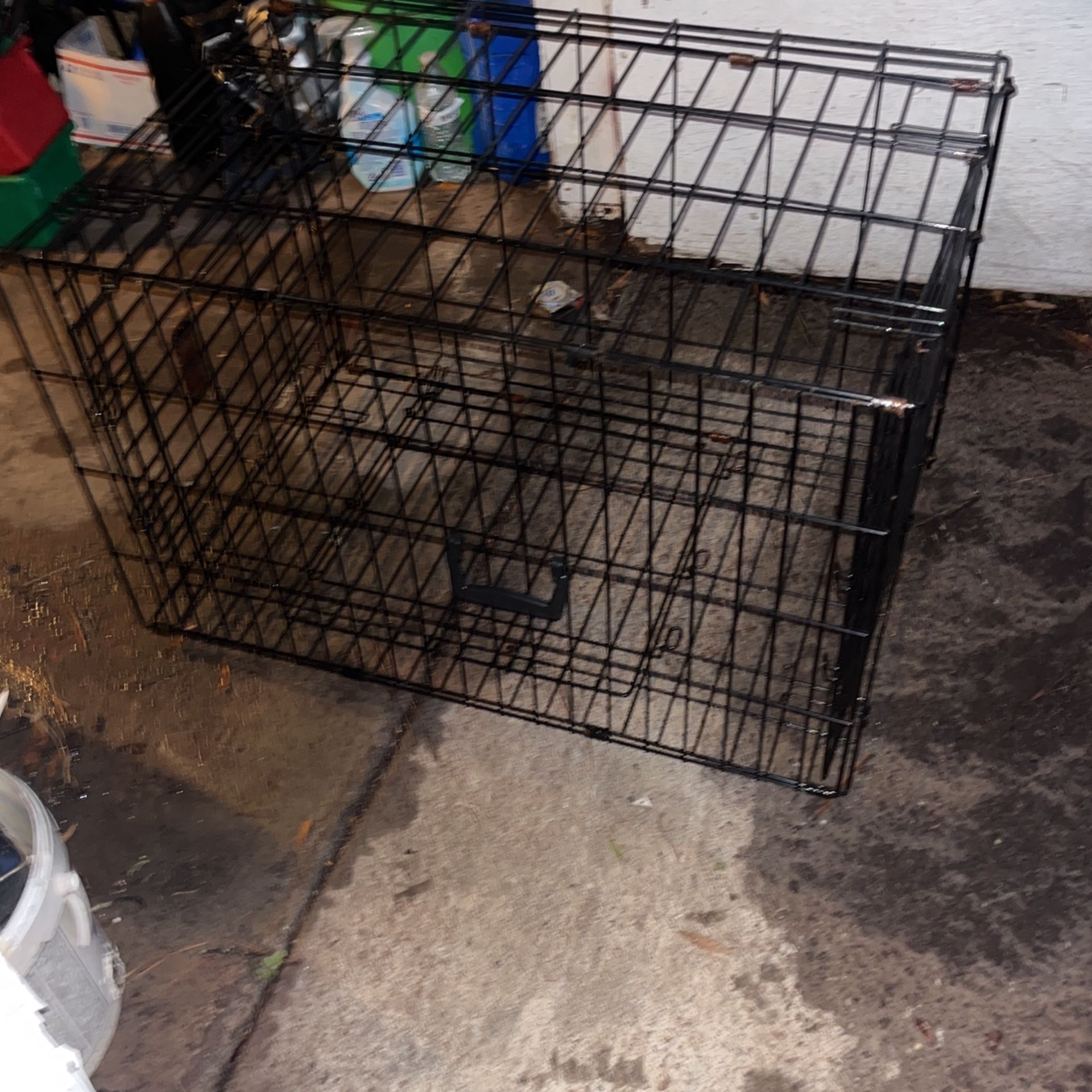 Medium Size Dog, Crate, Kennel Cage