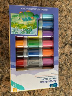 New Acrylic markers and paint