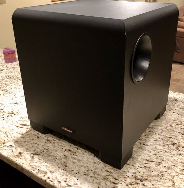 Klipsch KSW 100 Powered Subwoofer. Original owner. Perfect condition