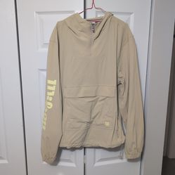 Men's Wilson lightweight windbreaker size L