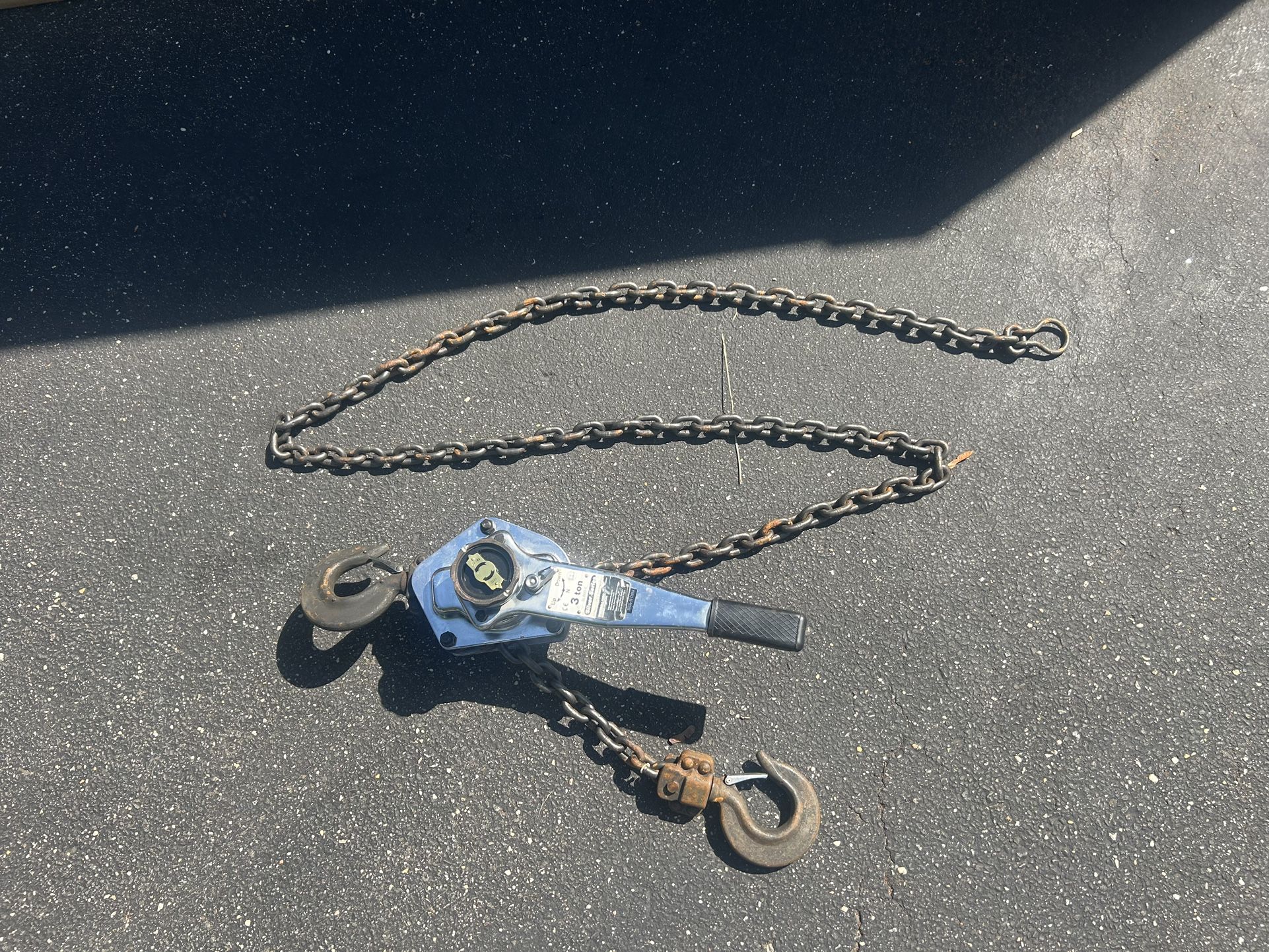 3 Ton Chain Hoist Ingersoll Rand