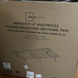 Twin Bed Frame - New Set Of 2