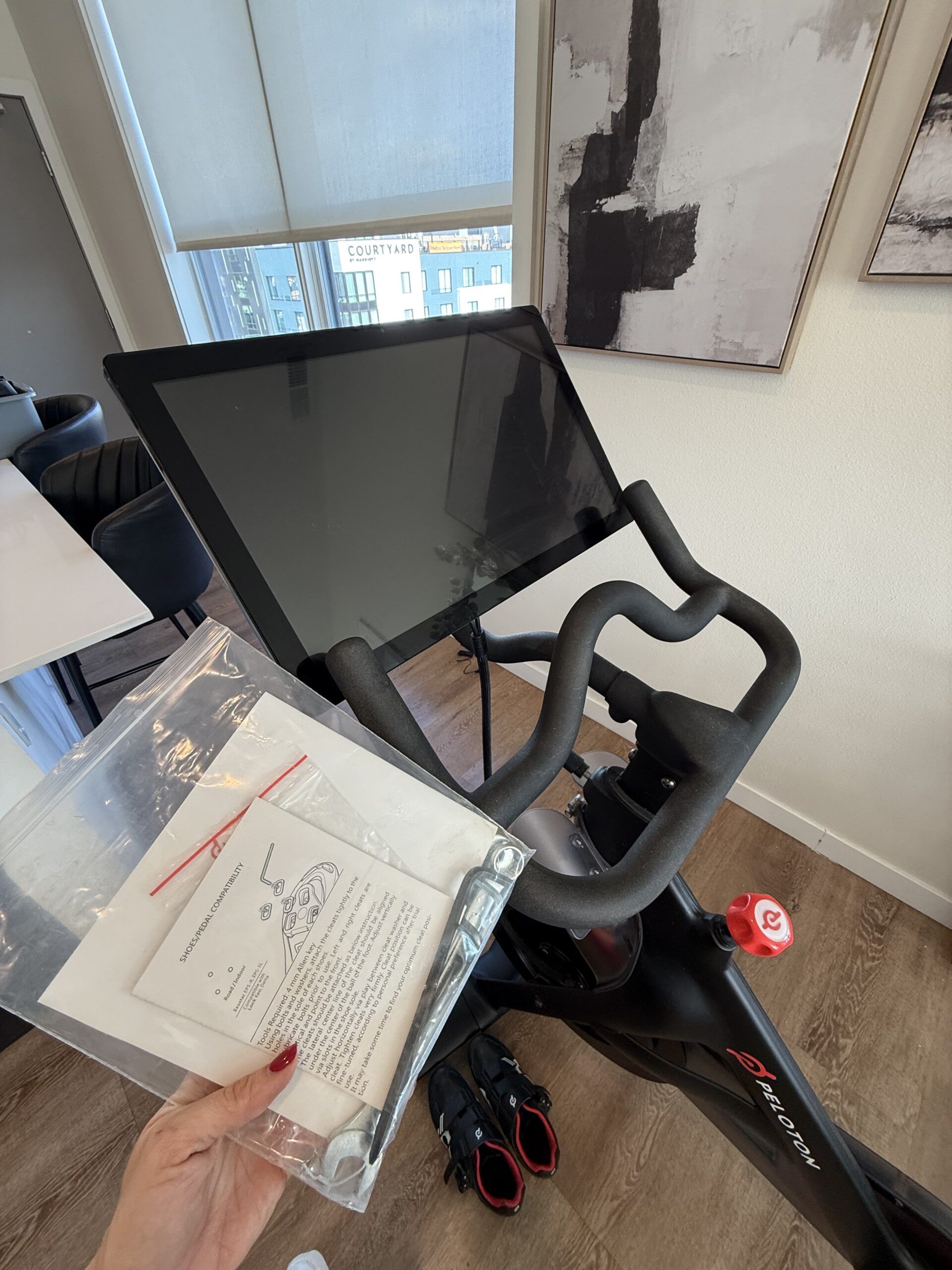 2020 Peloton PLTN-RB1VQ Indoor Bike Very Good 51-200 Rides - Denver, CO