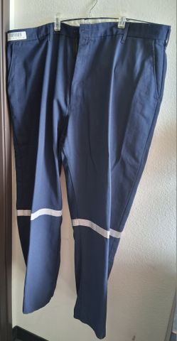 Armored FR (fire resistant) work plants with reflective tape