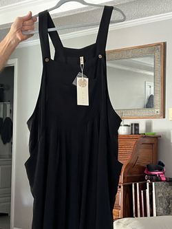 4x black jumpsuit