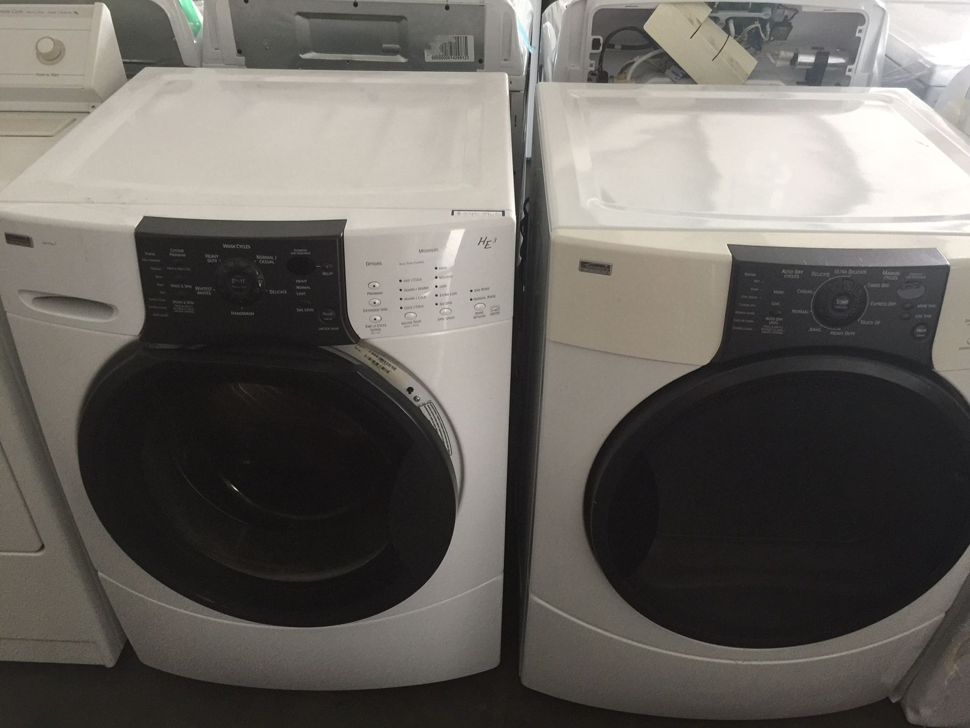 Kenmore Washer and Gas Dryer Set