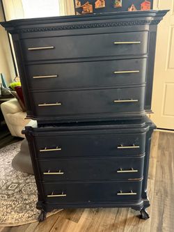 Mahogany vintage dressers  from the 1940s