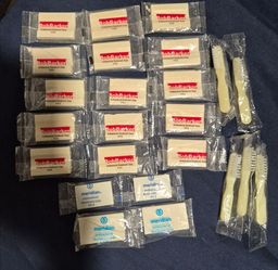 Bob Barker County Jail Indigent Package Soaps and Toothbrushesl