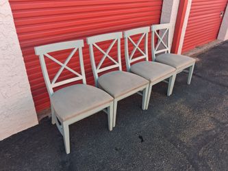 Santa fe 4pc Rustic wood dinning room table chair set only .