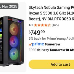 GAMING PC (LIKE NEW WITH BOX)