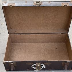 Antique Continental Trunk