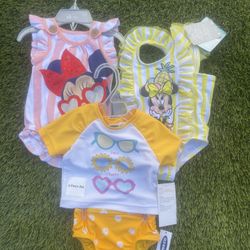 Disney & Old Navy Baby Girls BUNDLE New ..0-3 Months & 3-6 Months 
