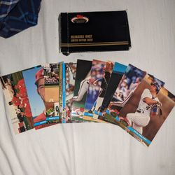 1991 Topps Stadium Club Members Only Limited Edition Baseball 10 Cards