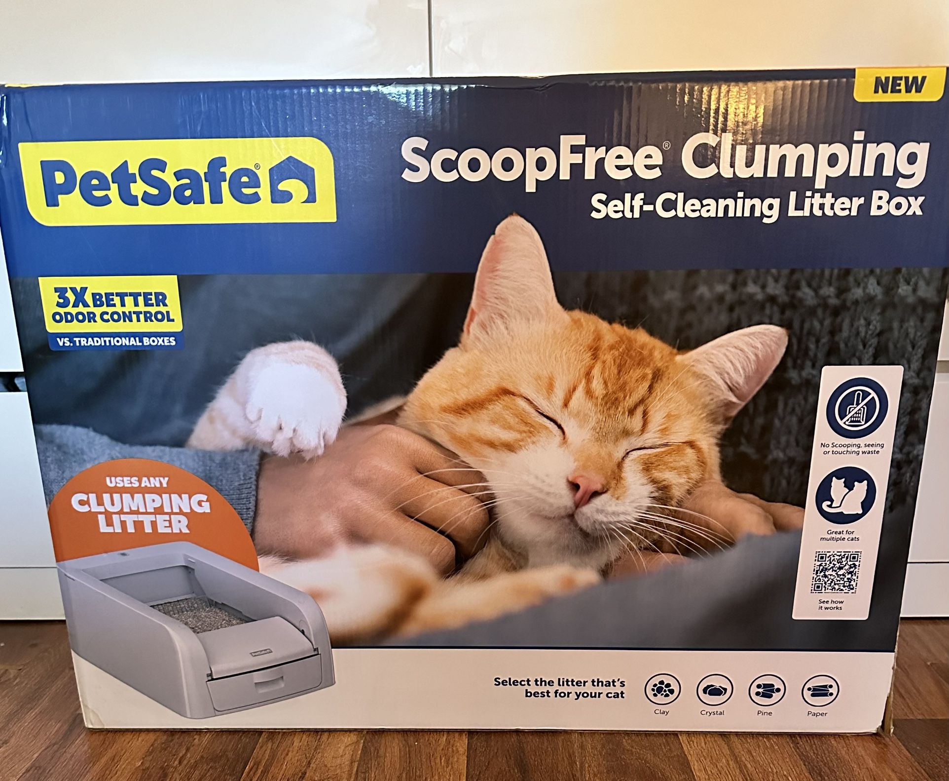 Self Cleaning Litter Box