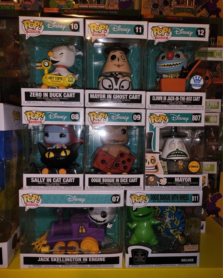 The Nightmare Before Christmas Funko Pops