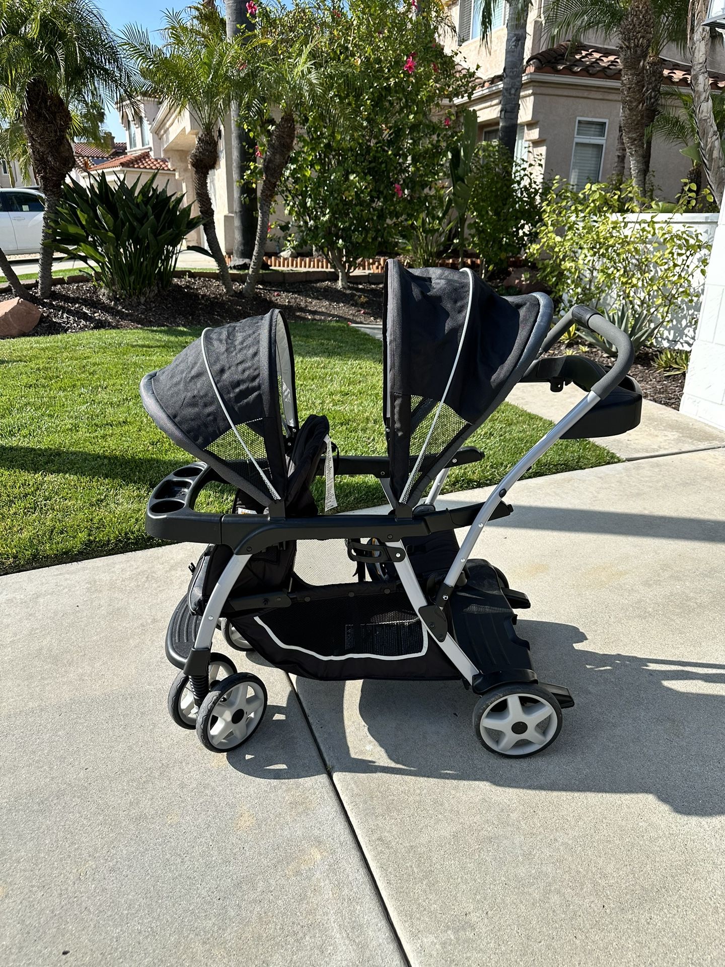 Ready to instrumental grow classic connect double stroller