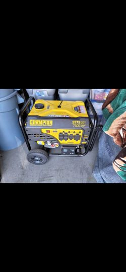 Champion 7500 Generator