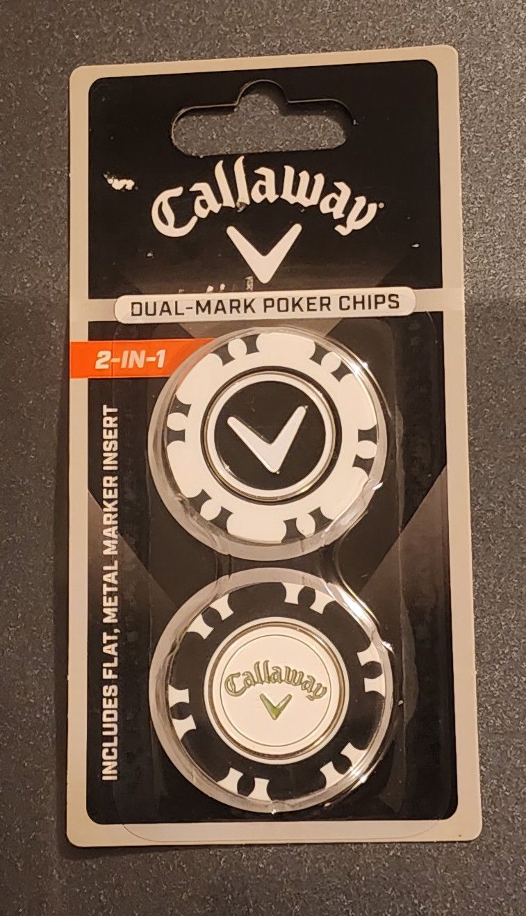 Callaway Dual Marker Poker Chips