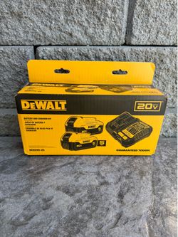 DEWALT 20V MAX Lithium-Ion Battery Starter Kit with 5.0 Ah Batteries (2-Pack) and Charger 300+ tax at Home Depot