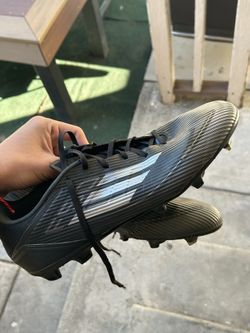 Black And Gold F50 Addida Cleats