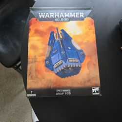 Warhammer 40k Space Marines Drop Pod (Legacy)
