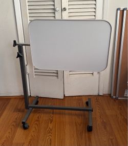 Adjustable Tilting Rolling Laptop / Over-Bed Table