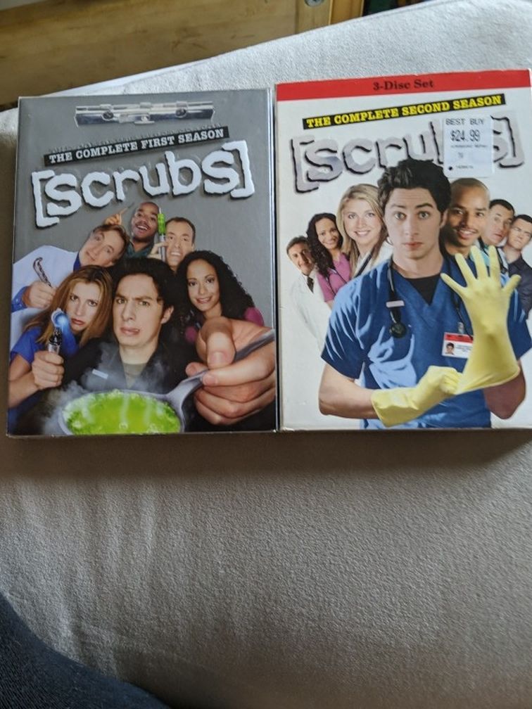 Scrubs Season 1 & 2 (DVD)